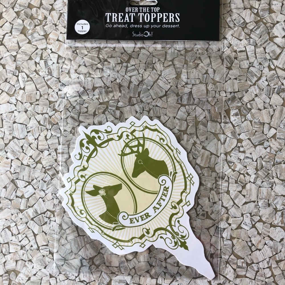 Treat Toppers Victorian Fancy cake topper wedding
